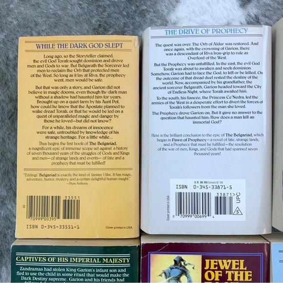 David Eddings Vintage Book Lot - Picture 7 of 14